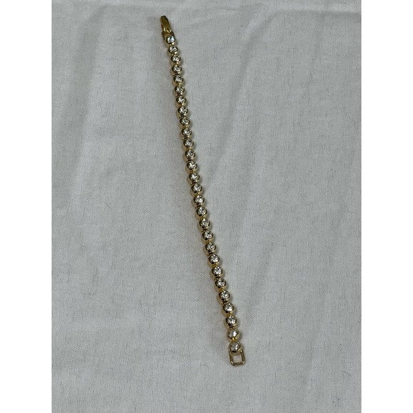 Simulated Diamond Tennis Bracelet - Picture 3 of 4
